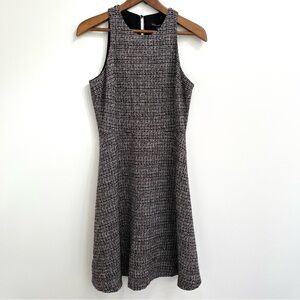 Banana Republic Tweed Fit and Flare Dress Sleeveless Size 10